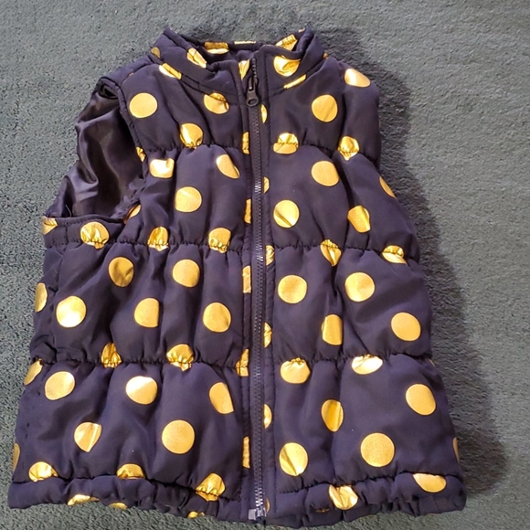 5t Girls puffy Vests - Picture 3 of 6